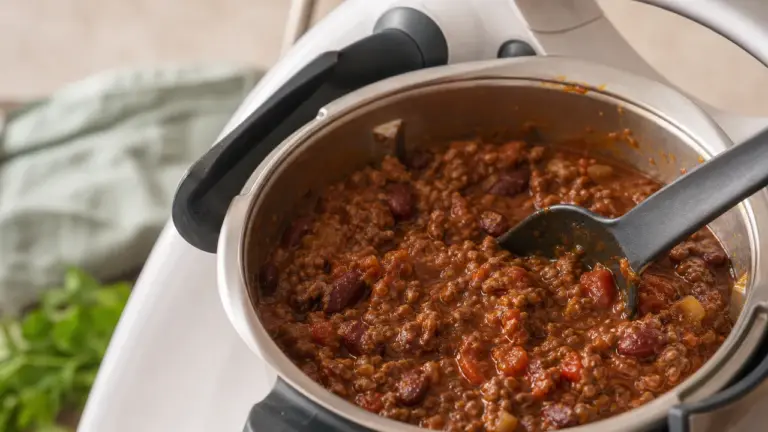 Chili con carne au Thermomix avec haricots rouges